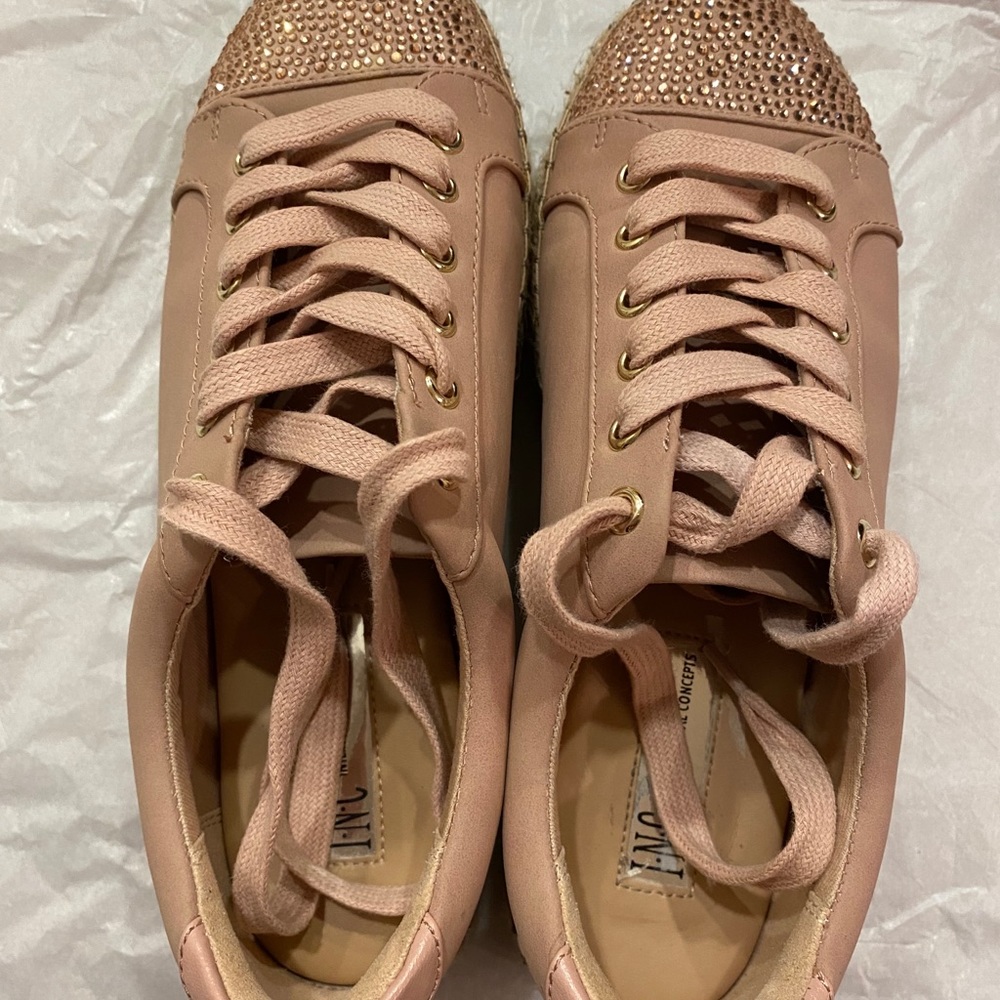 INC Pink Bling Espadrilles Sneakers